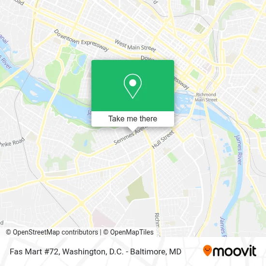Fas Mart #72 map