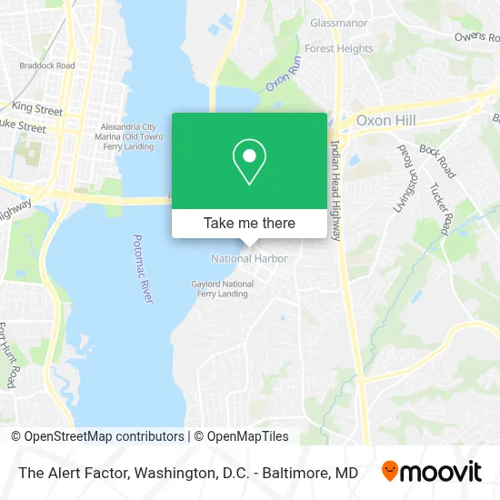 The Alert Factor map