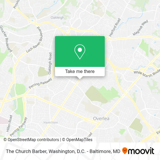 The Church Barber map