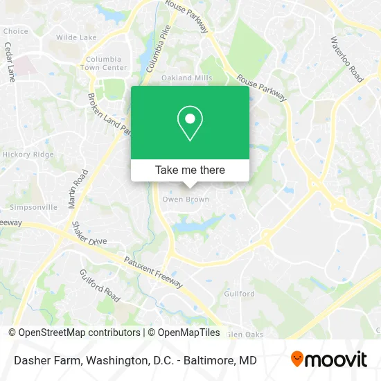 Dasher Farm map
