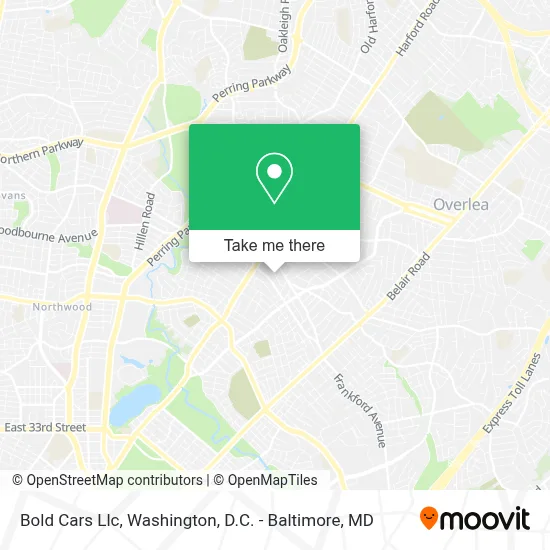 Bold Cars Llc map