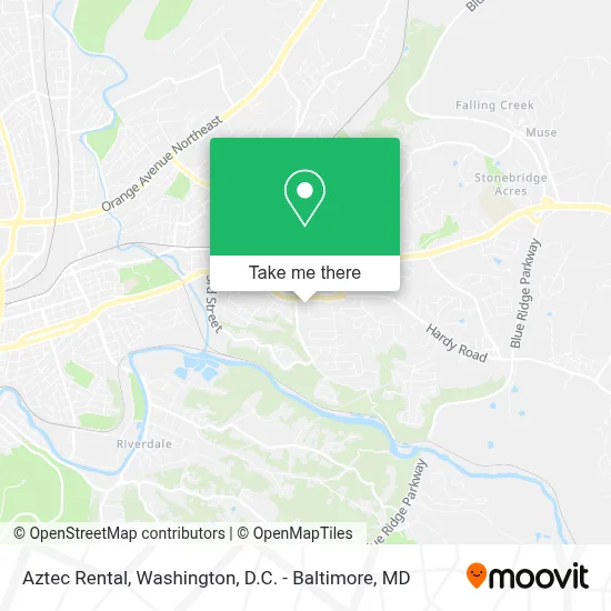 Aztec Rental map