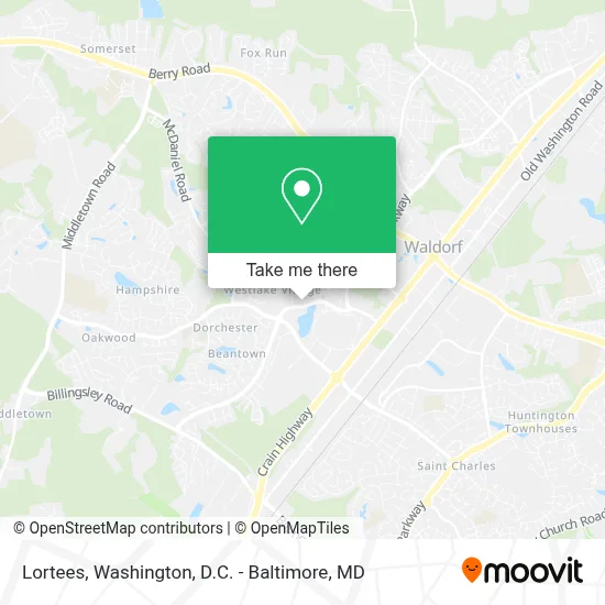 Lortees map