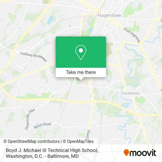 Boyd J. Michael III Technical High School map