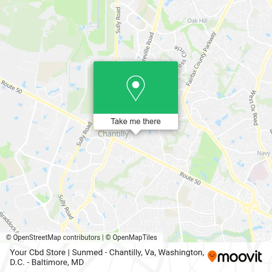 Your Cbd Store | Sunmed - Chantilly, Va map