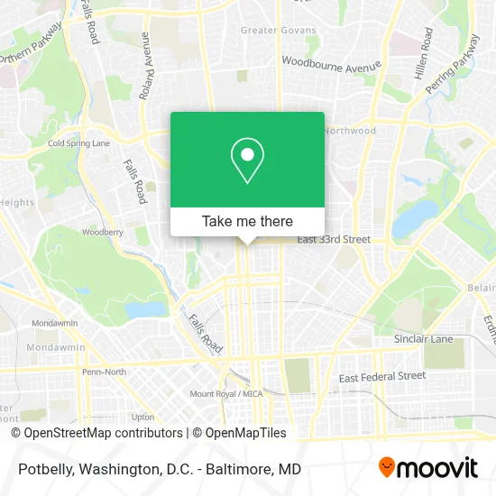 Potbelly map
