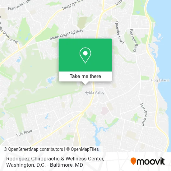 Rodriguez Chiropractic & Wellness Center map