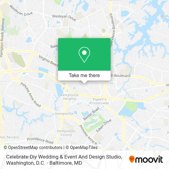 Celebrate-Diy Wedding & Event And Design Studio map