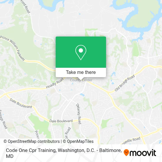 Code One Cpr Training map