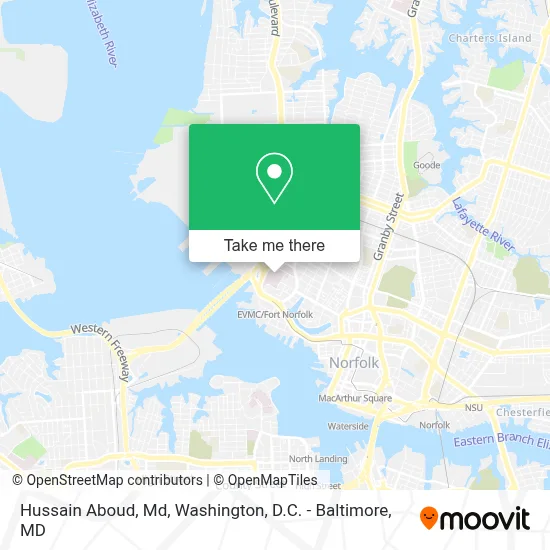 Hussain Aboud, Md map