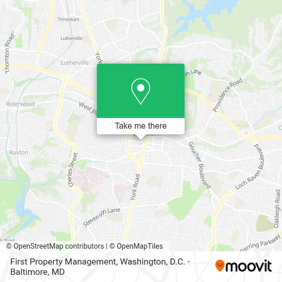 First Property Management map