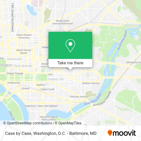 Case by Case map