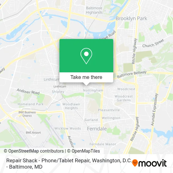 Repair Shack - Phone / Tablet Repair map