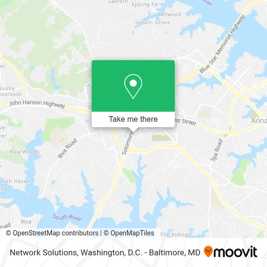 Network Solutions map