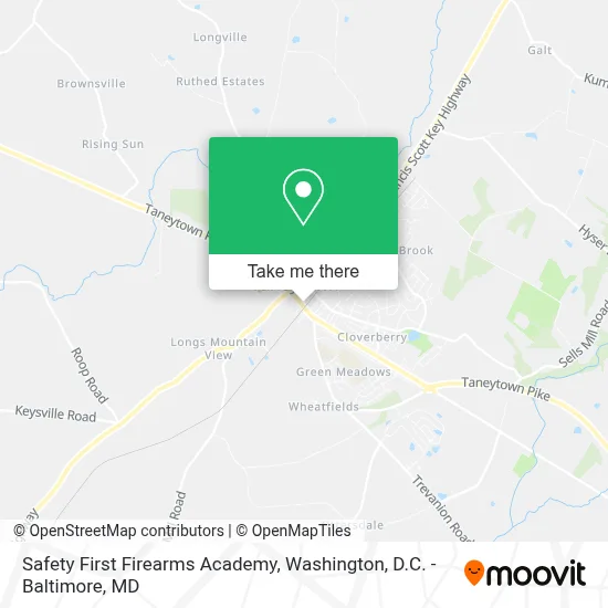 Safety First Firearms Academy map