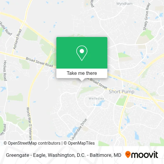Greengate - Eagle map