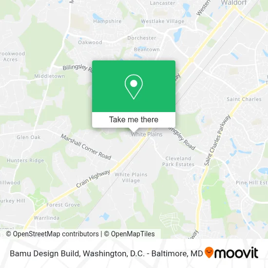 Bamu Design Build map