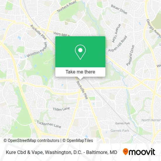 Kure Cbd & Vape map