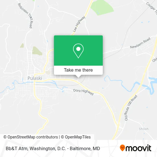 Bb&T Atm map