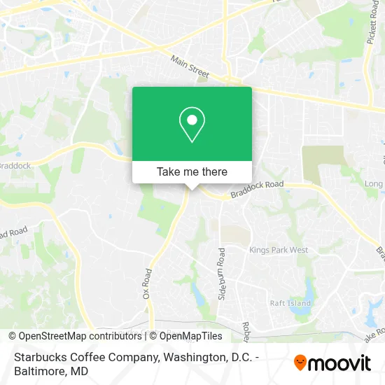 Starbucks Coffee Company map