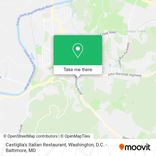 Castiglia's Italian Restaurant map
