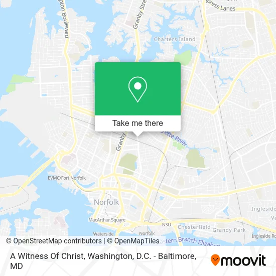 A Witness Of Christ map