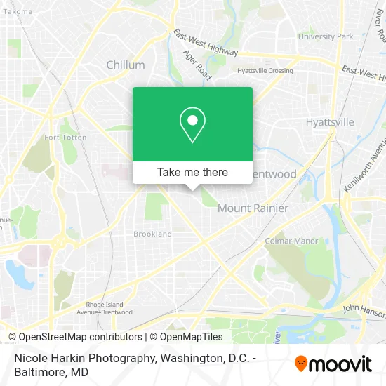 Nicole Harkin Photography map