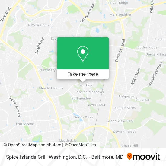 Spice Islands Grill map