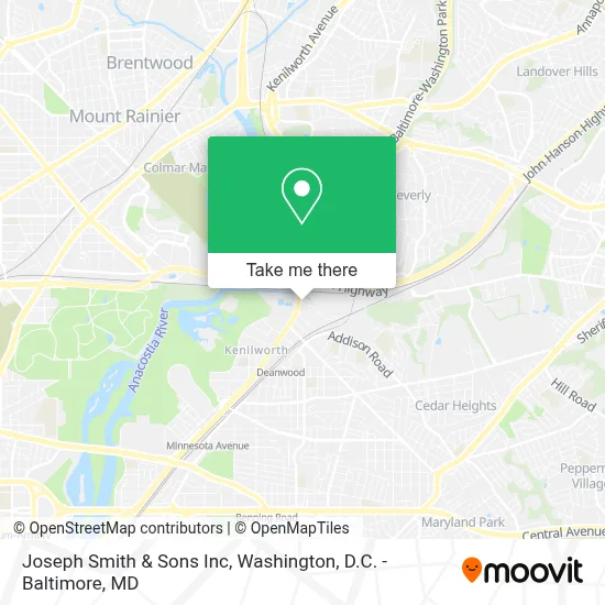 Joseph Smith & Sons Inc map