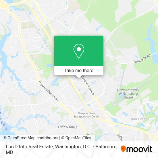 Loc'D Into Real Estate map