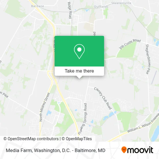 Media Farm map