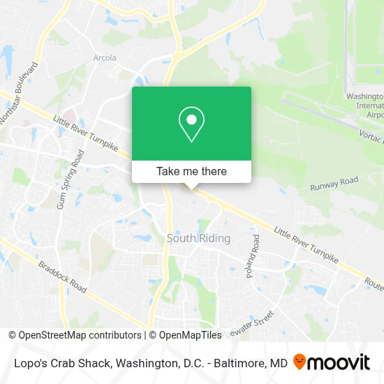 Lopo's Crab Shack map