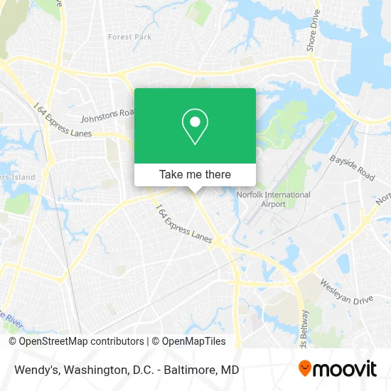 Wendy's map