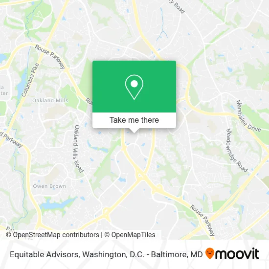 Equitable Advisors map