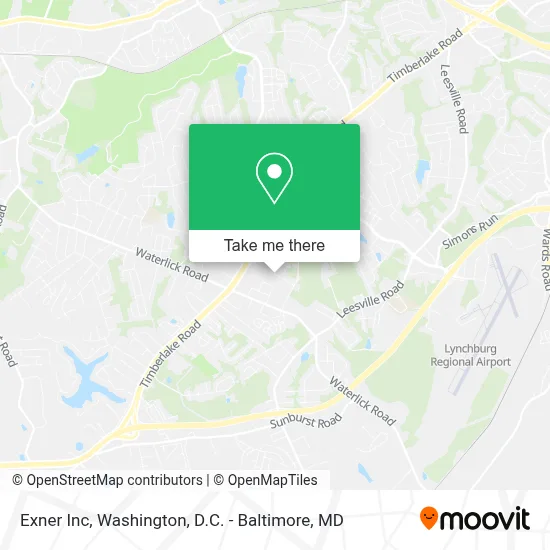 Exner Inc map