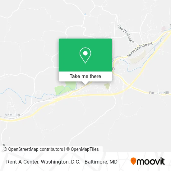 Rent-A-Center map