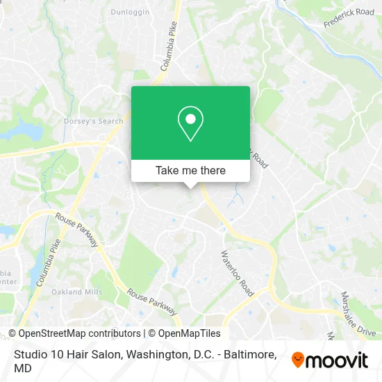 Studio 10 Hair Salon map