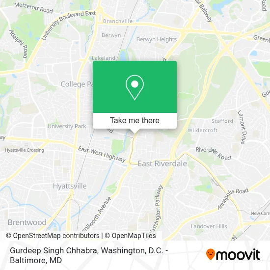 Gurdeep Singh Chhabra map
