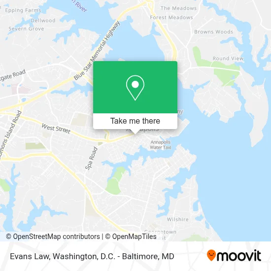 Evans Law map