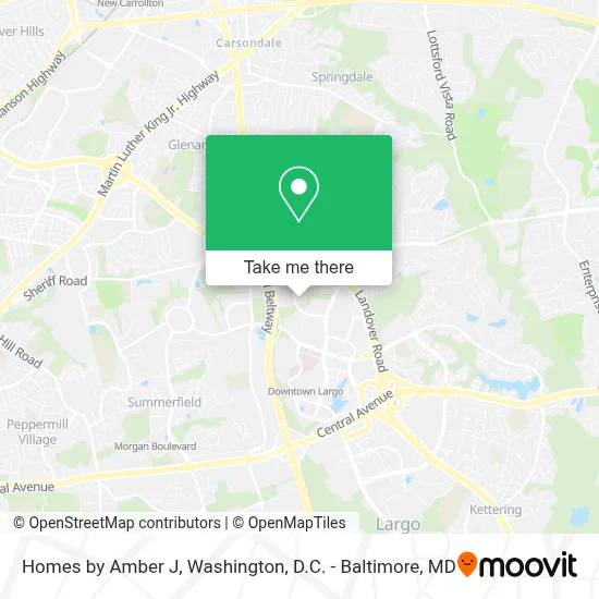 Homes by Amber J map