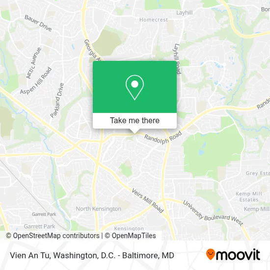 Vien An Tu map