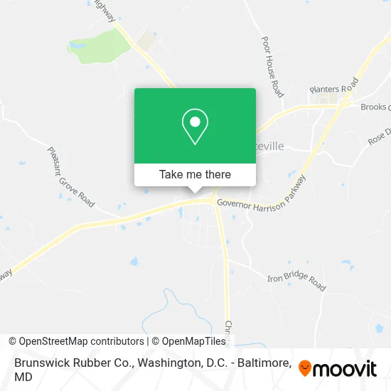 Brunswick Rubber Co. map