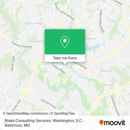 Blake Consulting Services map