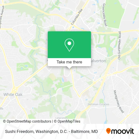 Sushi Freedom map