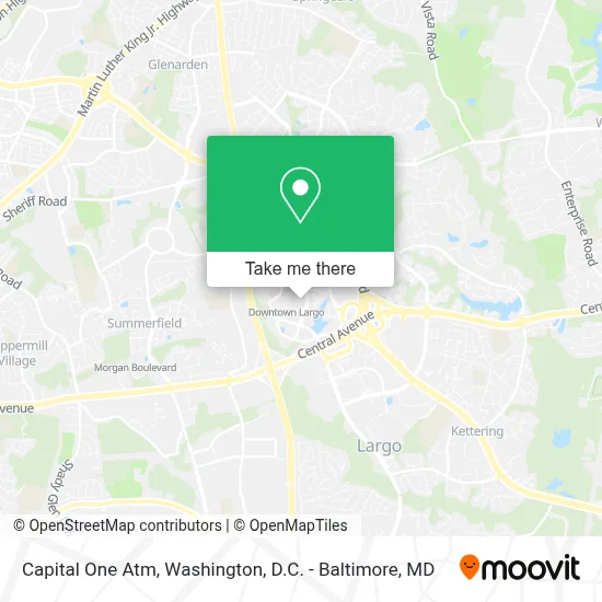 Capital One Atm map