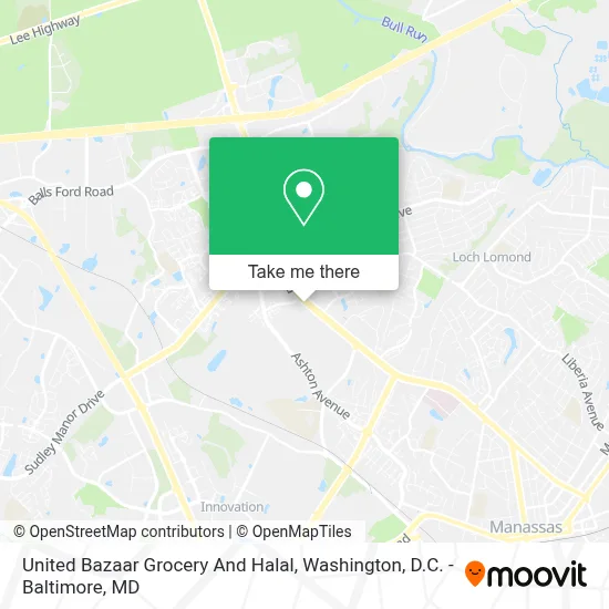 United Bazaar Grocery And Halal map