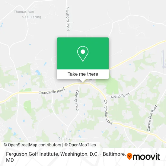 Ferguson Golf Institute map