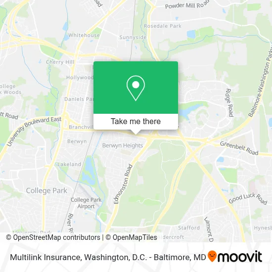 Multilink Insurance map