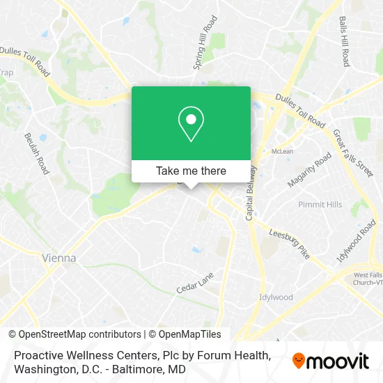 Proactive Wellness Centers, Plc by Forum Health map