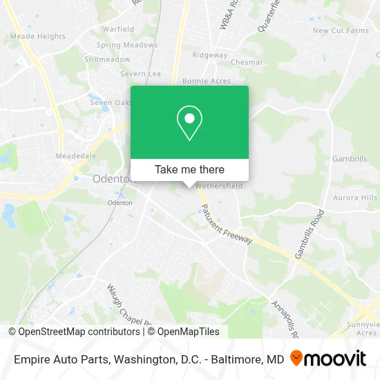 Empire Auto Parts map